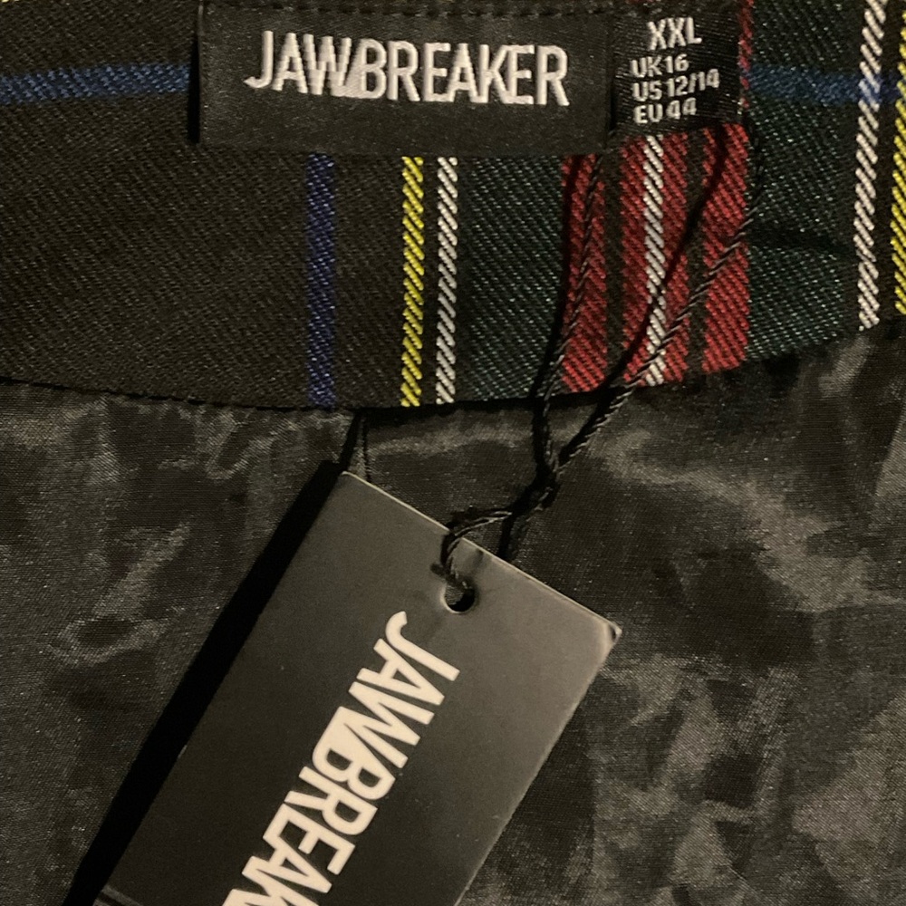 NWT Jawbreaker Edge Plaid Blazer Jacket - Picture 5 of 6